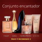 Compra 1 y llévate 6: set de perfumes de lujo importados + regalo exclusivo